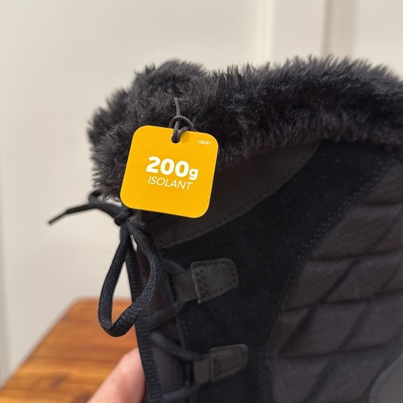 NEW Columbia Ice Maiden II Waterproof Black Winter Boots - Picture 7 of 8